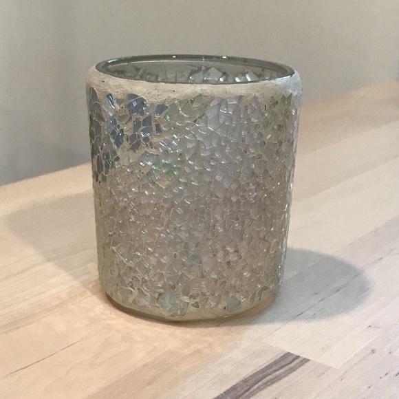 Mosaic candle holder - Picture 2 of 3